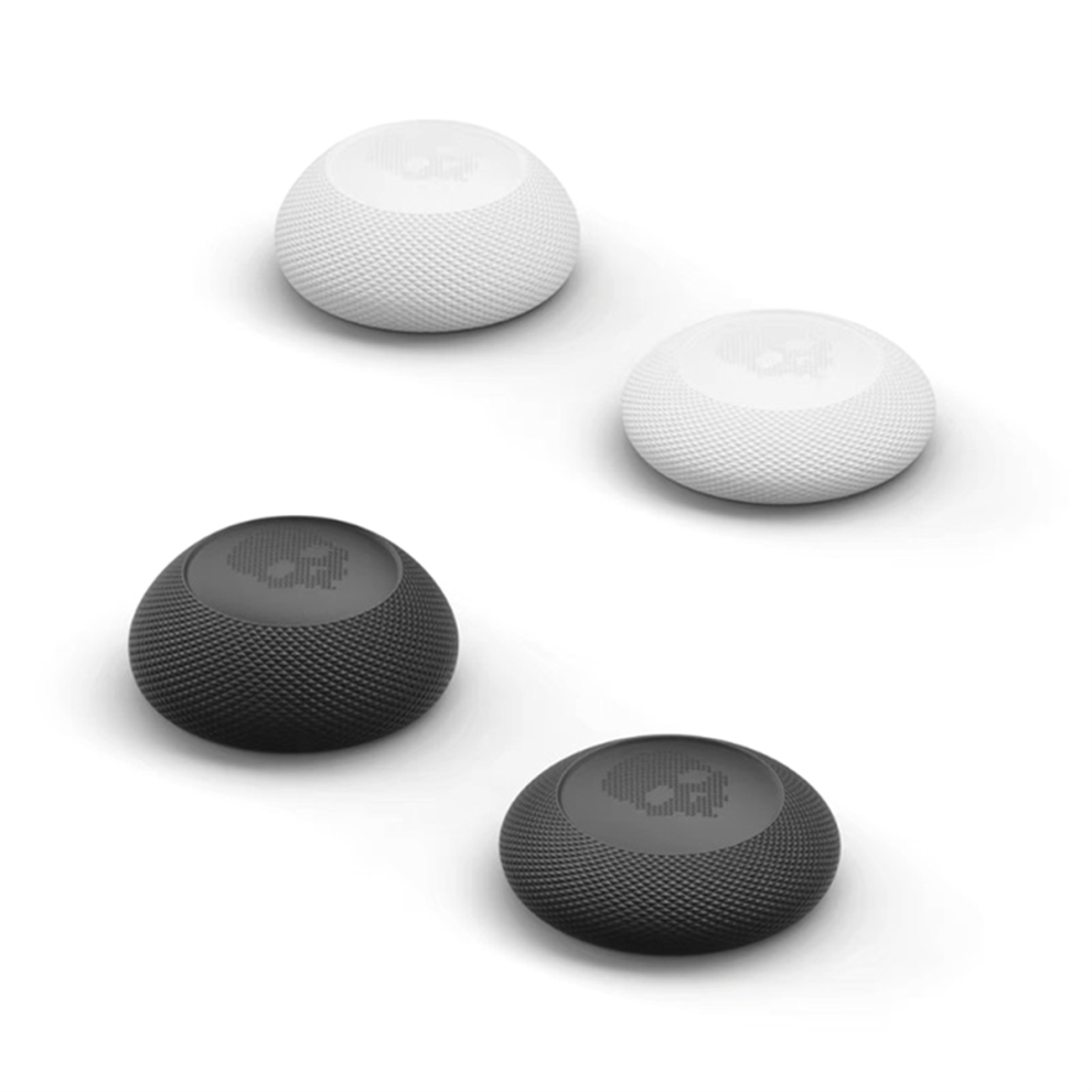 Convex Thumb Grip Set Joystick Cap Thumbstick Cover - Black/White 4711467020086