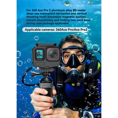 Dive Case for AcePro2 with Magnetic Quick-Release Holder 2