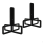 2pcs 3 In1 Stackable Wine Bottle Drying Rack 1