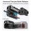 Handle Magnetic Metal Cage Handle Grip Kit Bundle for Action 7