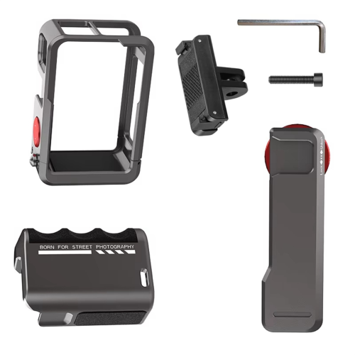 Handle Magnetic Metal Cage Handle Grip Kit Bundle for Action 1
