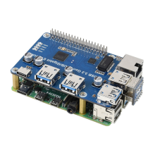 HUB 3 X USB 3.2 Gen1 1 X Gigabit Ethernet, HUB Splitter ETH