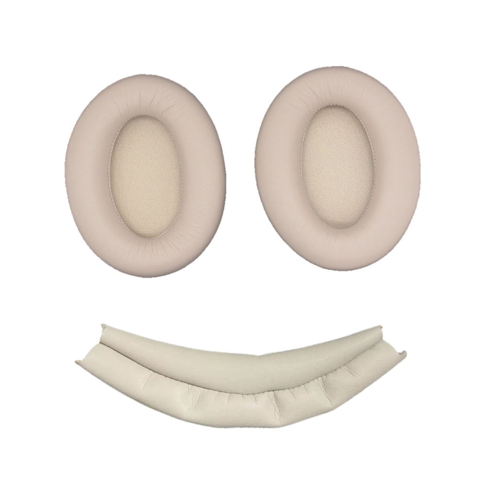 Ear Pads+Head Beam Wh-1000Xm4 Headphone Earmuff Brown 4711467015952