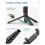 Q12S Foldable Wireless Selfie Stick Bluetooth Monopod with Remote 6