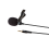 2Pcs Lavalier Lapel Microphones 3.5mm Connector Lavalier Microphone 3