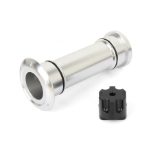 Motorcycle Wheel Hubs Rear Set Hubcap Kit for Silver
