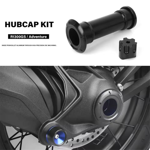 Motorcycle Wheel Hubs Rear Set Hubcap Kit for Silver 2