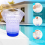 Solar-Powered Chlorine Floater with Colorful Lights 3