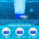 Solar-Powered Chlorine Floater with Colorful Lights 5