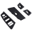 Car Interior Door Window Switch Cover for RHD Black 2