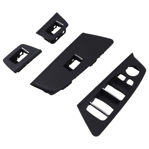 Car Interior Door Window Switch Cover for RHD Black 2