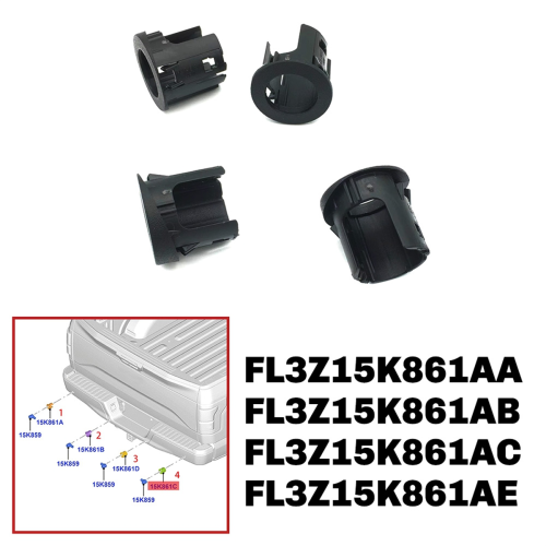 For Rear Bumper Retainer Bracket Reversing Radar Bracket 2