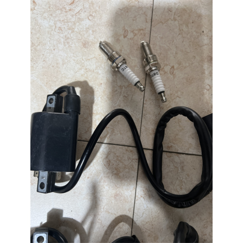 5EL-82310-00-00 2 Pcs Ignition Coil Pack R+L & Spark Plug for 2