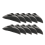 10pcs Universal Carbon Fiber Fin Kit 1
