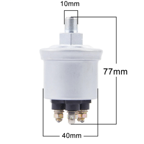 Three Head Oil Pressure Sensor 1/8NPT 0 to 10 Bars Generator 2