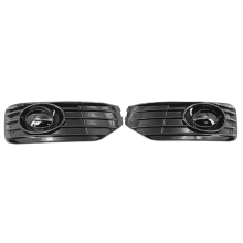 1 Pair Front Bumper Fog Light Cover Grill for
