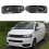 1 Pair Front Bumper Fog Light Cover Grill for 2