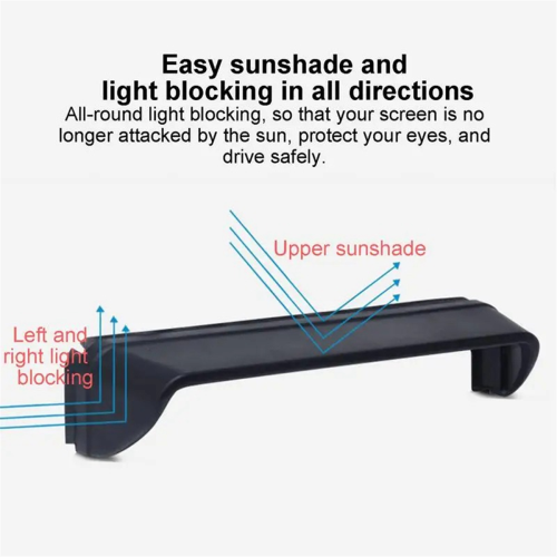 1PCS Car Navigation Sun Visor Car GPS Navigation Sun Visor 2