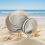 Ocean Drum Sea Wave Hand Drum with Hardwood Shell and Wave Beads 6