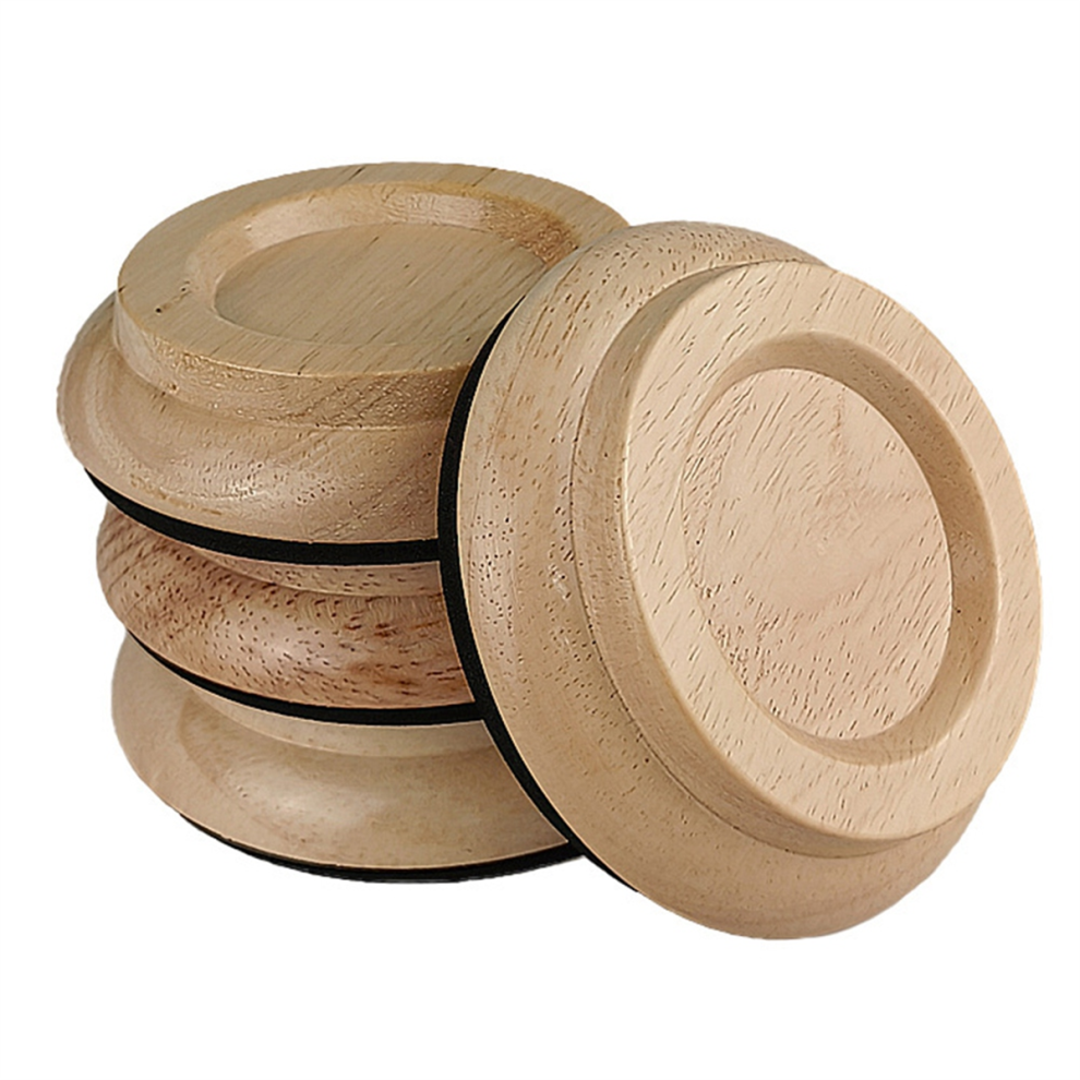 4 Pcs Solid Wood Upright Piano Caster Cups4 Pcs Piano Caster Cups 4711585163719