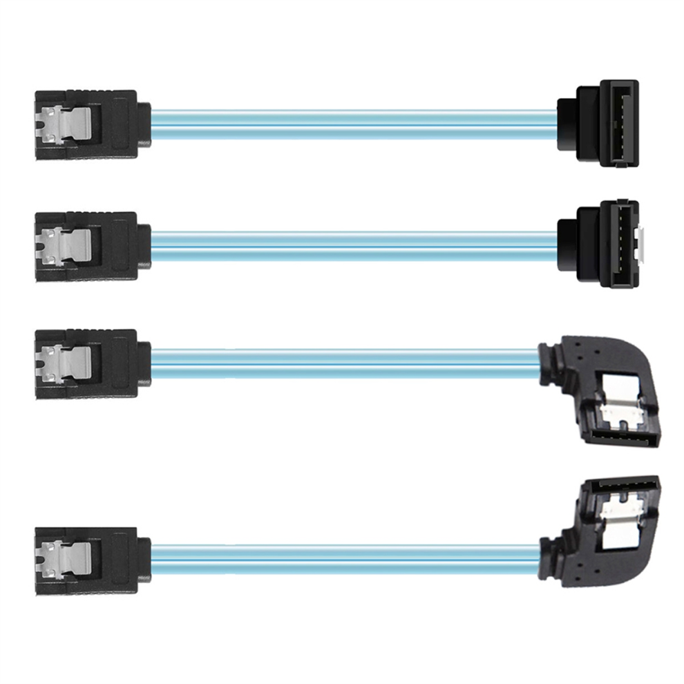 4Pcs 90-Degree Right-Angle Bend Sata3.0 Data Cable 4711585163931