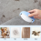 Washable Lint Remover Portable Reusable Clothes Dust Roller 4