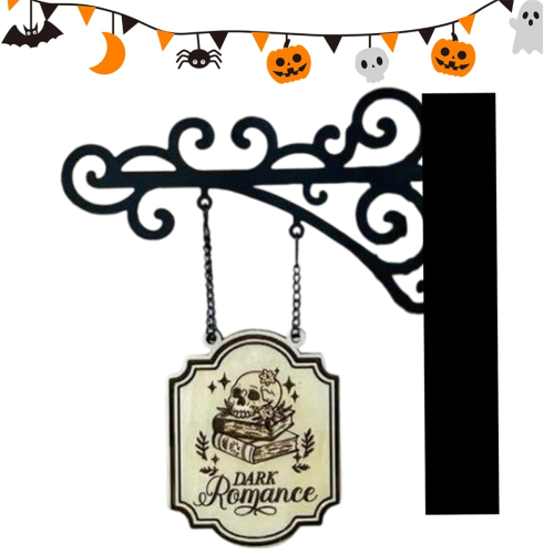 Book Decor, Literary Hangable Sign , Reading Accessories