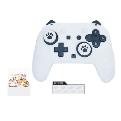 Cat Ear Silicone Case for Switch 2 Pro Game Controller Set A