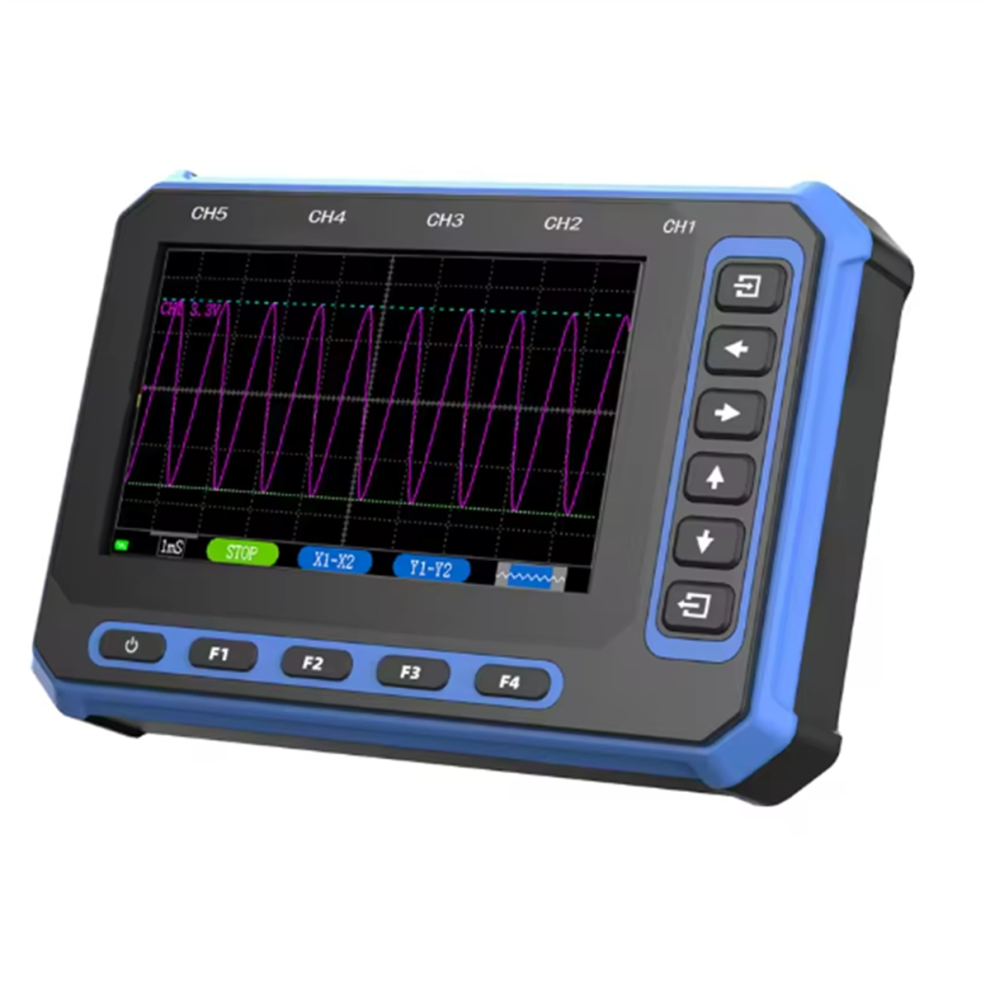 Digital Oscilloscope 5-Channel 1Mhz Bandwidth 4.3-Inch 4711585189146