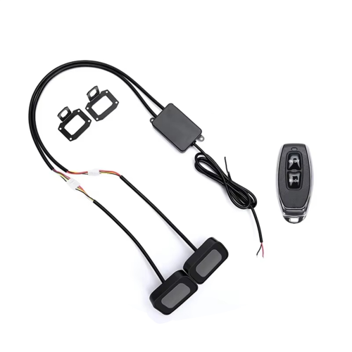 LED Devil Eye Light Dynamic Motorcycle Mirror Eye Light B
