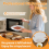 Microwave Bacon Tray with Lid Plastic Bacon Cooker 6