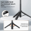 Mini Magnetic Quick Release Selfie Stick Tripod 1/4 Screw 3