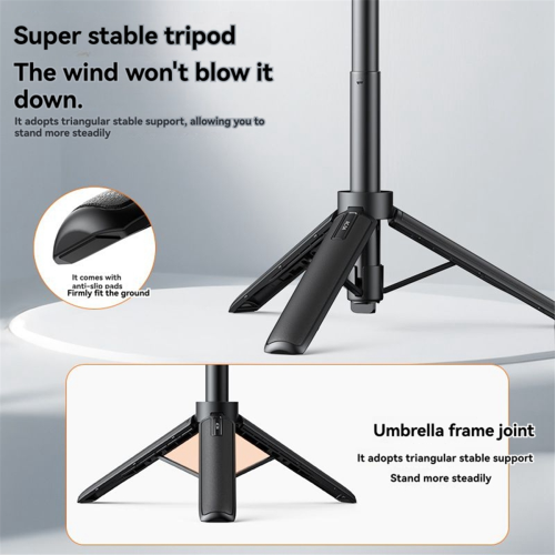 Mini Magnetic Quick Release Selfie Stick Tripod 1/4 Screw 2