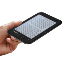 EBOOK Reader EInk 6 Inch 600 X 800 Blue Cover 8G (Black 8G)
