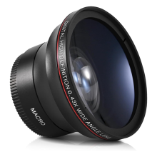 58MM 0.43x High-Definition Wide Angle + Macro Lens Attachment