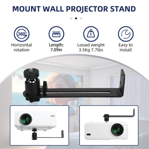 Bracket for Projector Portable Wall Mount for 2