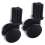 2pc Wheel for Grill Caster with Insert for 1