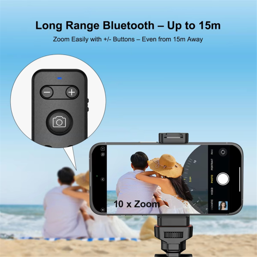 Wireless Remote Control with Zoom for Phone,Shutter 1