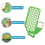 12PCS Refrigerator Storage Dividers Kitchen Drawer Organizer 3