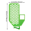 12PCS Refrigerator Storage Dividers Kitchen Drawer Organizer 2