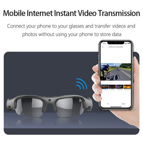 1080P HD Video Recorder Camera Smart Glasses 170 Camera 2