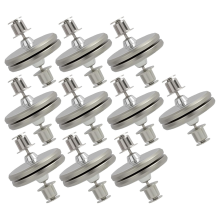 20 Pairs Heavy Duty Magnetic Curtain Clips Self Adhesive