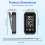 3D Pedometer Step Counter with LCD Display 6