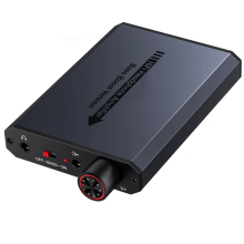 3.5mm Headphone Amp with Bass Boost Portable Hifi Headphone Amplifier