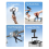 MA88 Overhead Selfie Stick Phone Tripod 7