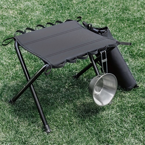 Outdoor Portable Folding Stool Folding Stool Nonslip Camping Stool 2