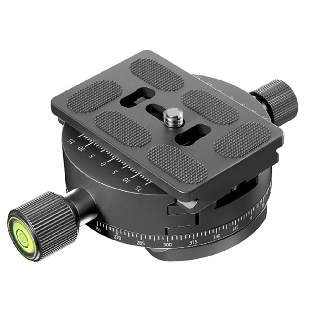 360 Panoramic Rotating Quick Release Plate Clamp Tripod Head 4711585197981