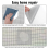 Window Screen Patch Repair Kit 20 Pcs Self-Adhesive Screen Patches 5
