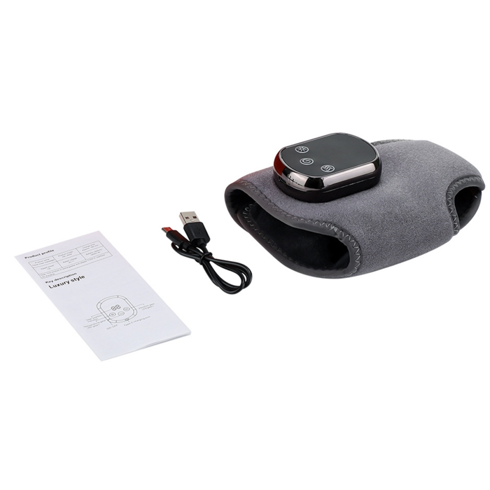 Cordless Ankle Massager with HeatAnkle Heating PadUSB Rechargeable Ankle Massager