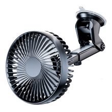 12V/24V Windshield Desk Fan USB Suction Cup Auto Cooler